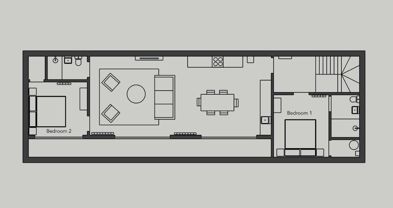 Penthouse At The Old Tea Factory Apartment London Ngoại thất bức ảnh